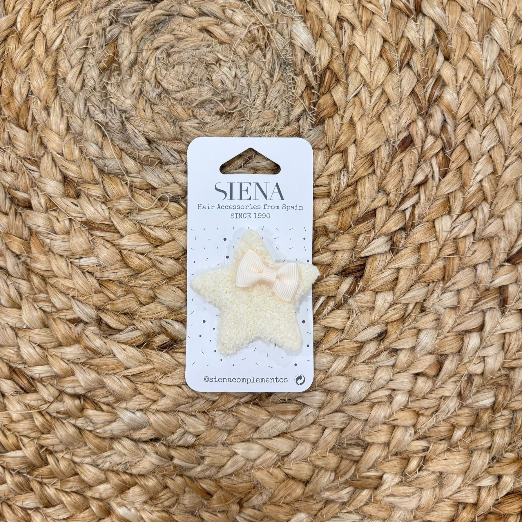 Siena Clip stella Con fiocco - Anima Kids