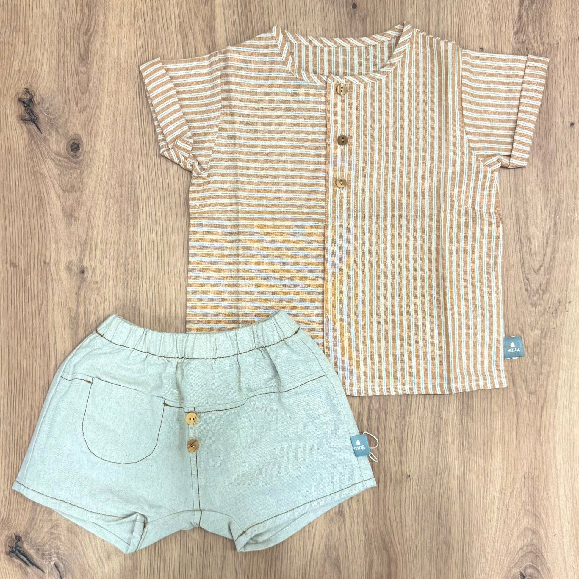 Snug completino in cotone organico - Anima Kids