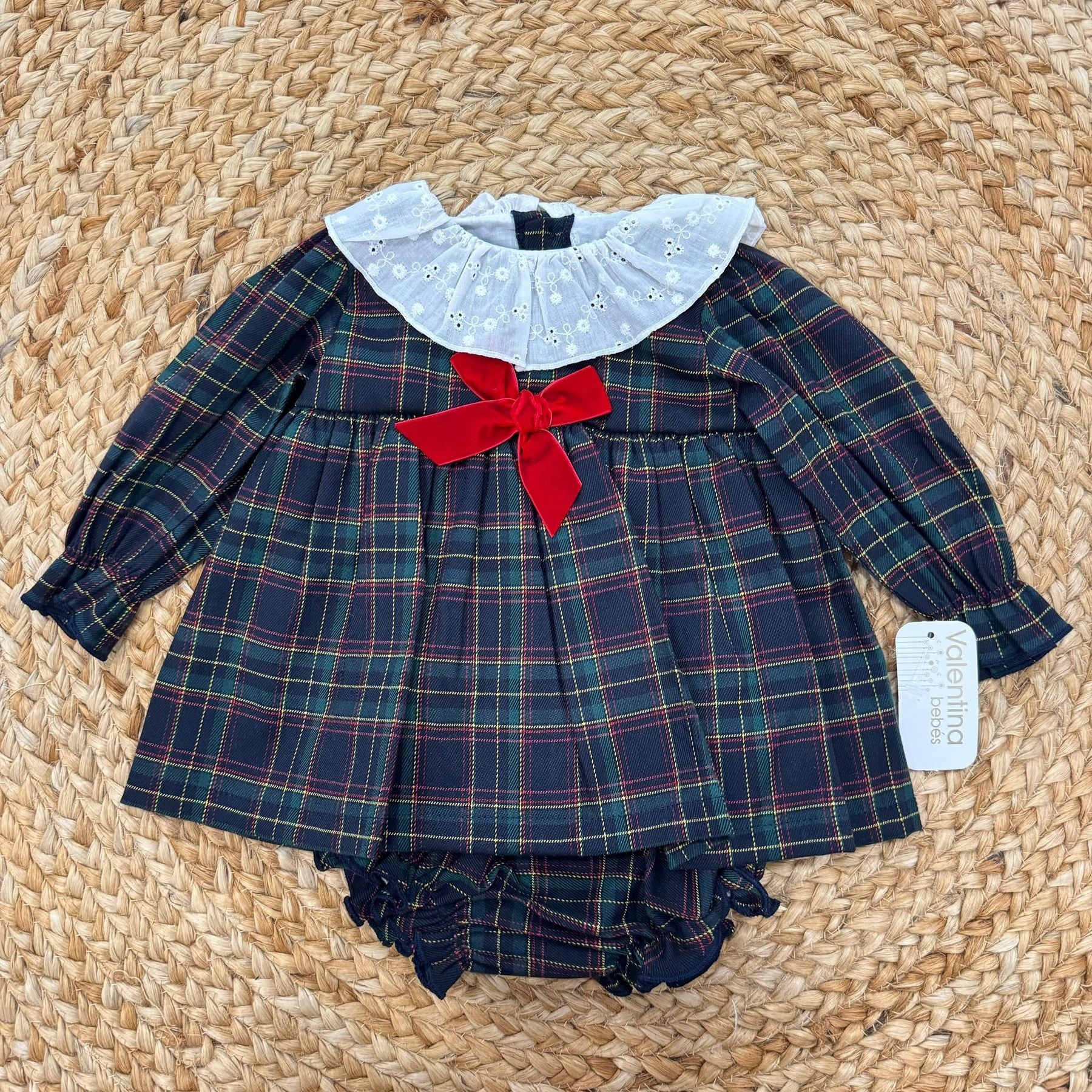 Valentina Bebès Blusa e coulotte Scozzese - Anima Kids