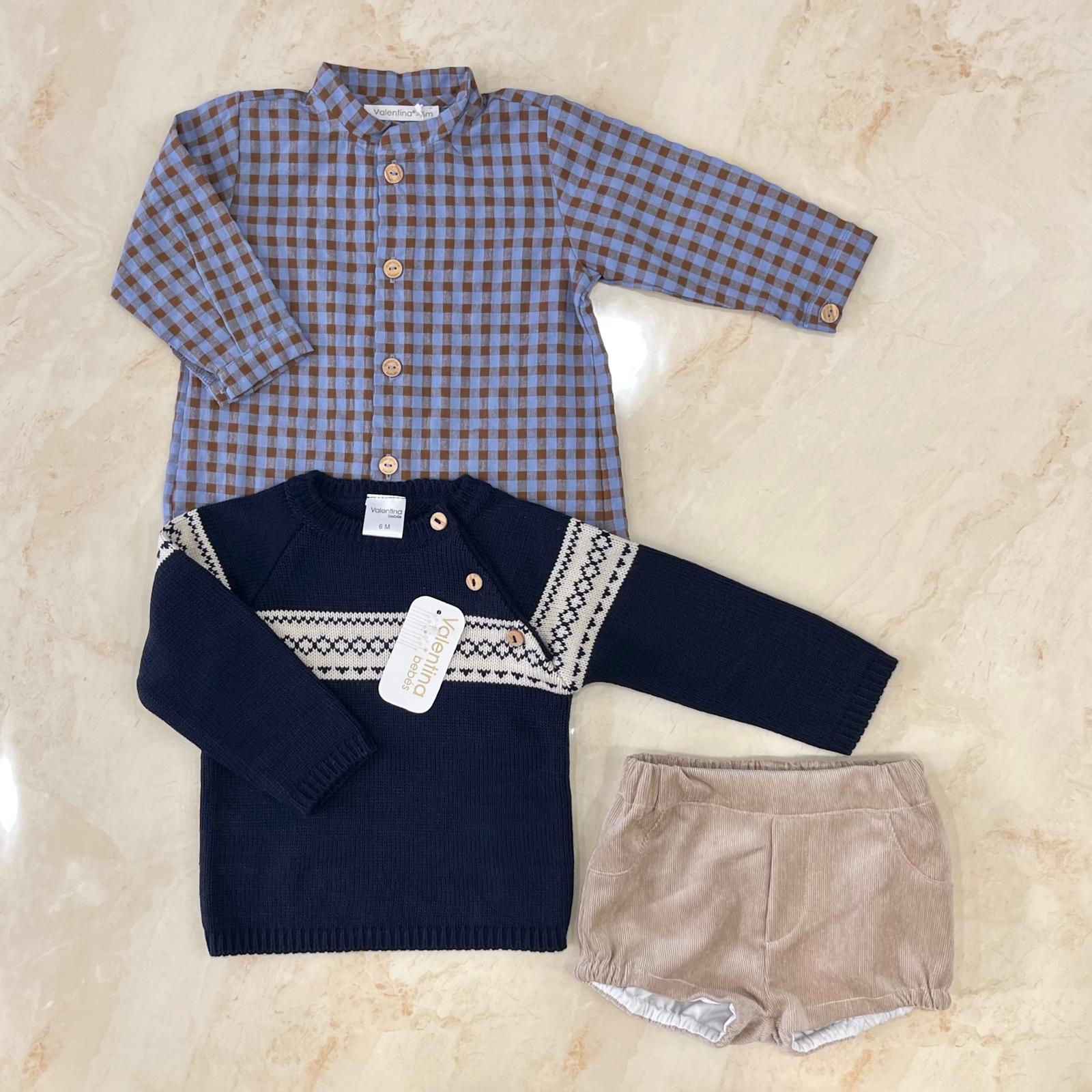 Valentina Bebès Completino A quadri - Anima Kids