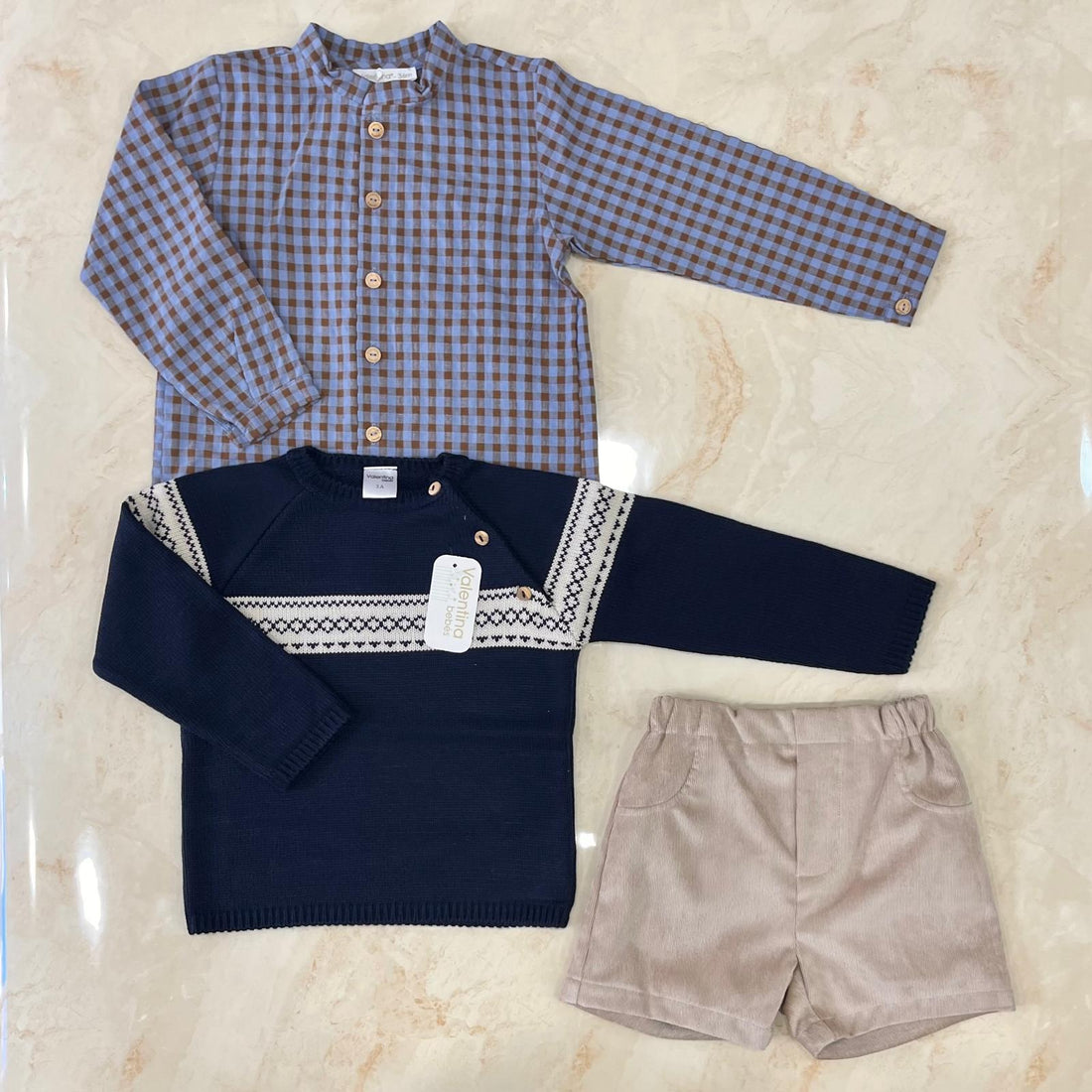 Valentina Bebès Completino A quadri - Anima Kids