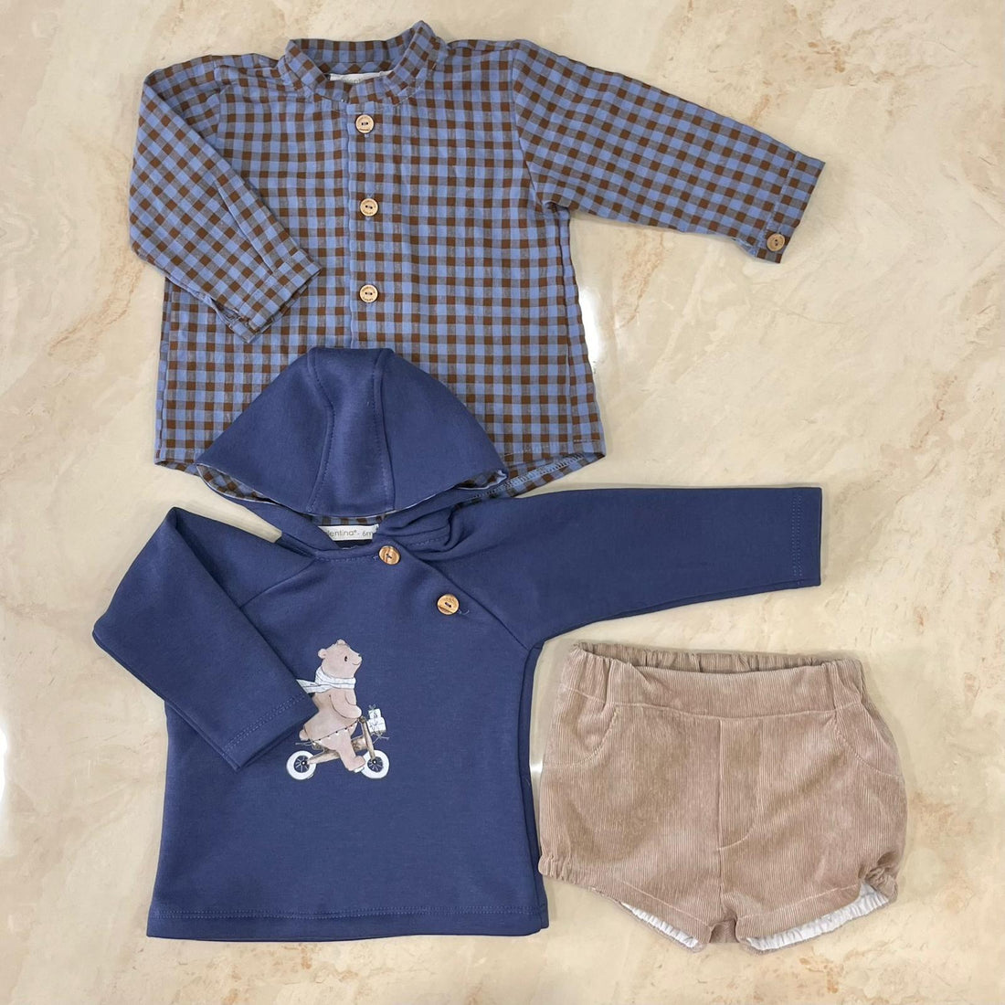 Valentina Bebès Completino A quadri - Anima Kids