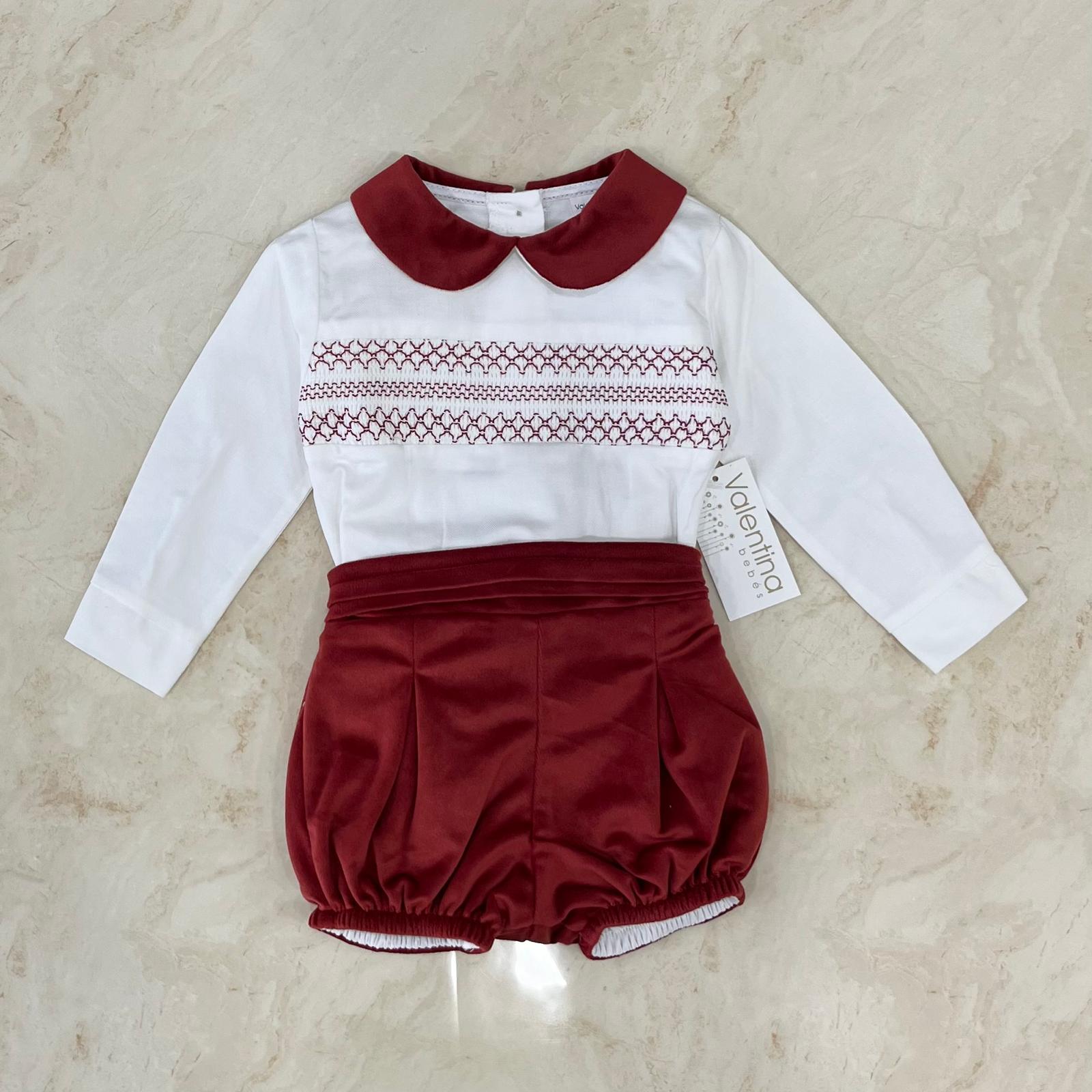 Valentina Bebès Completino in Velluto - Anima Kids