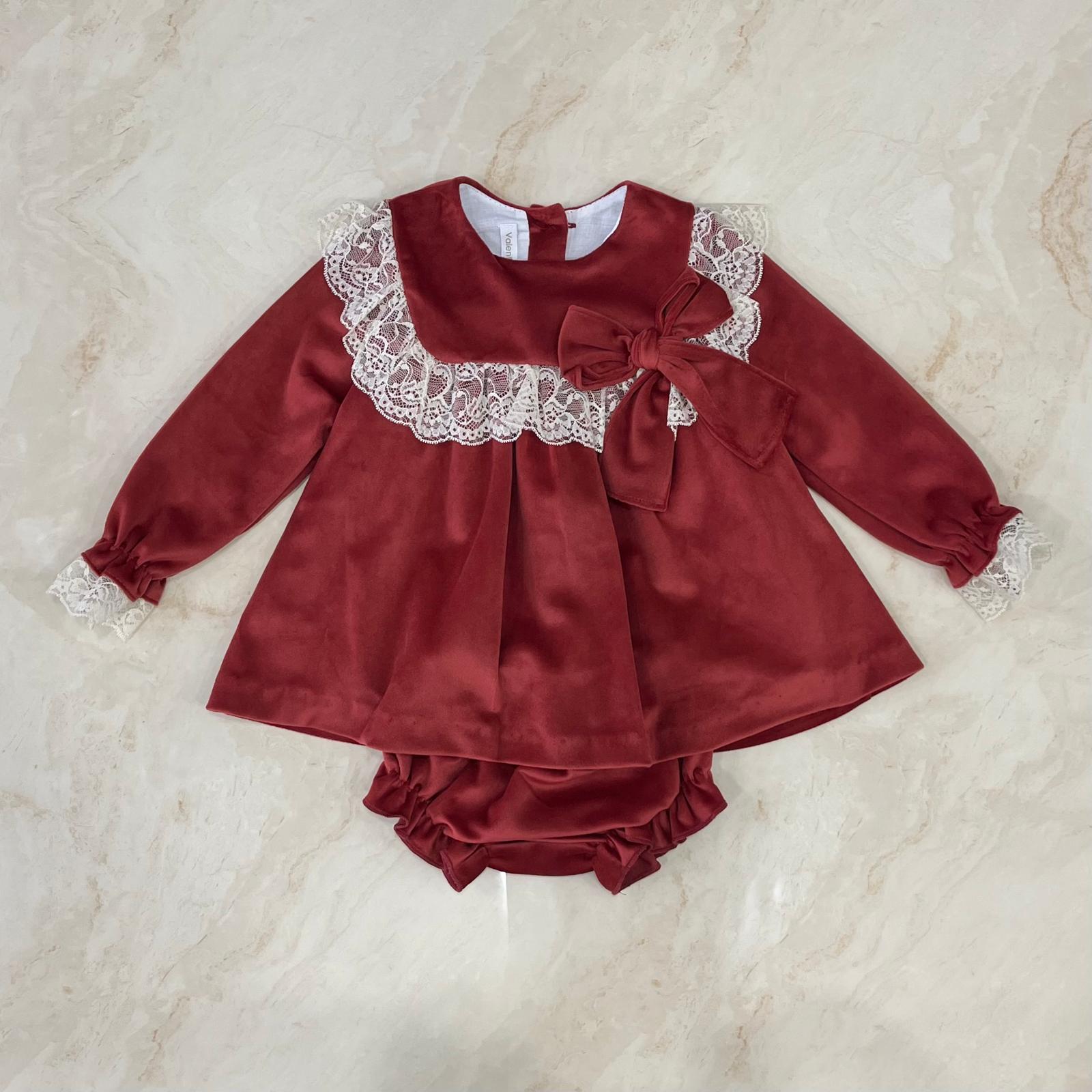 Valentina Bebès Completino in Velluto - Anima Kids