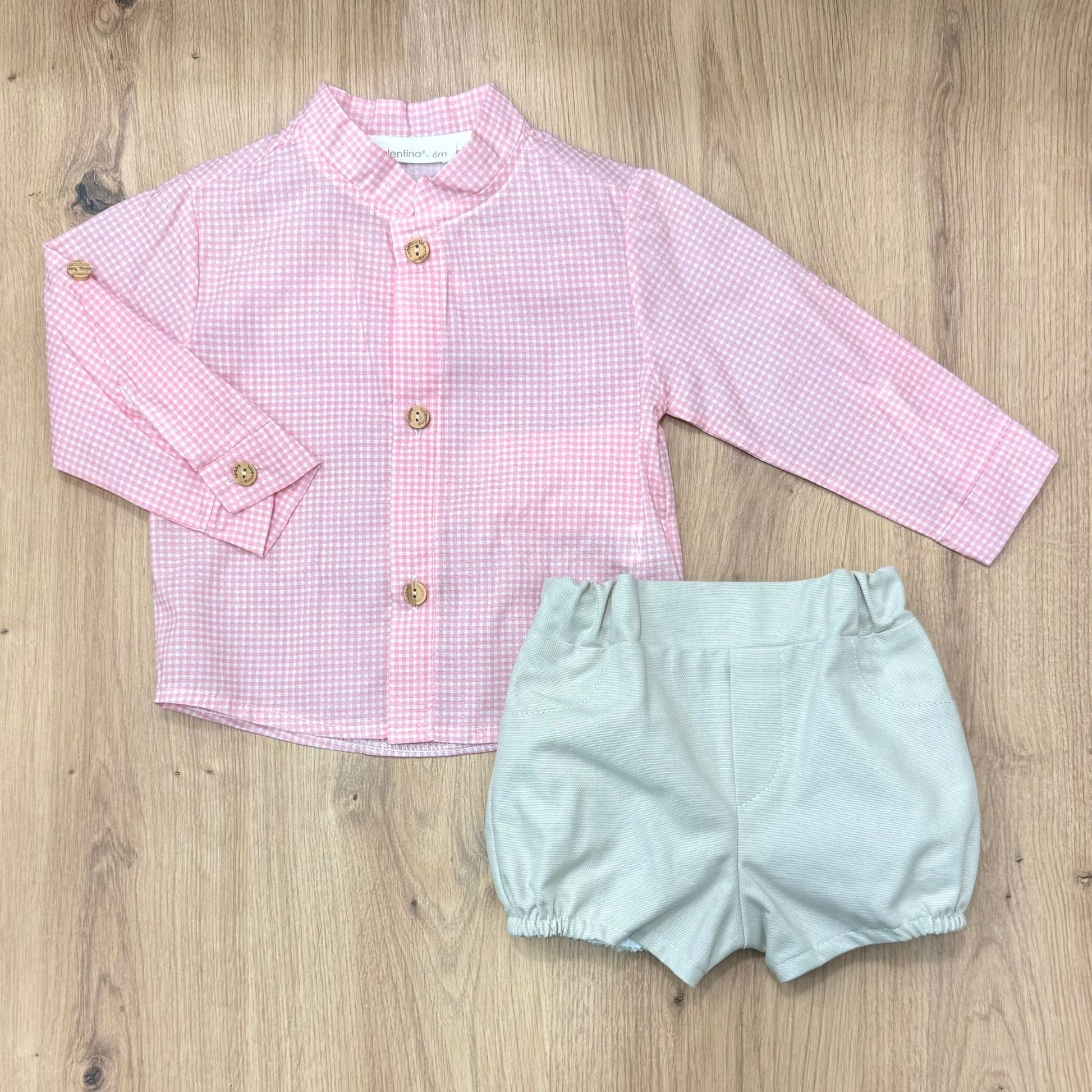 Valentina Bebès completino in vichy - Anima Kids