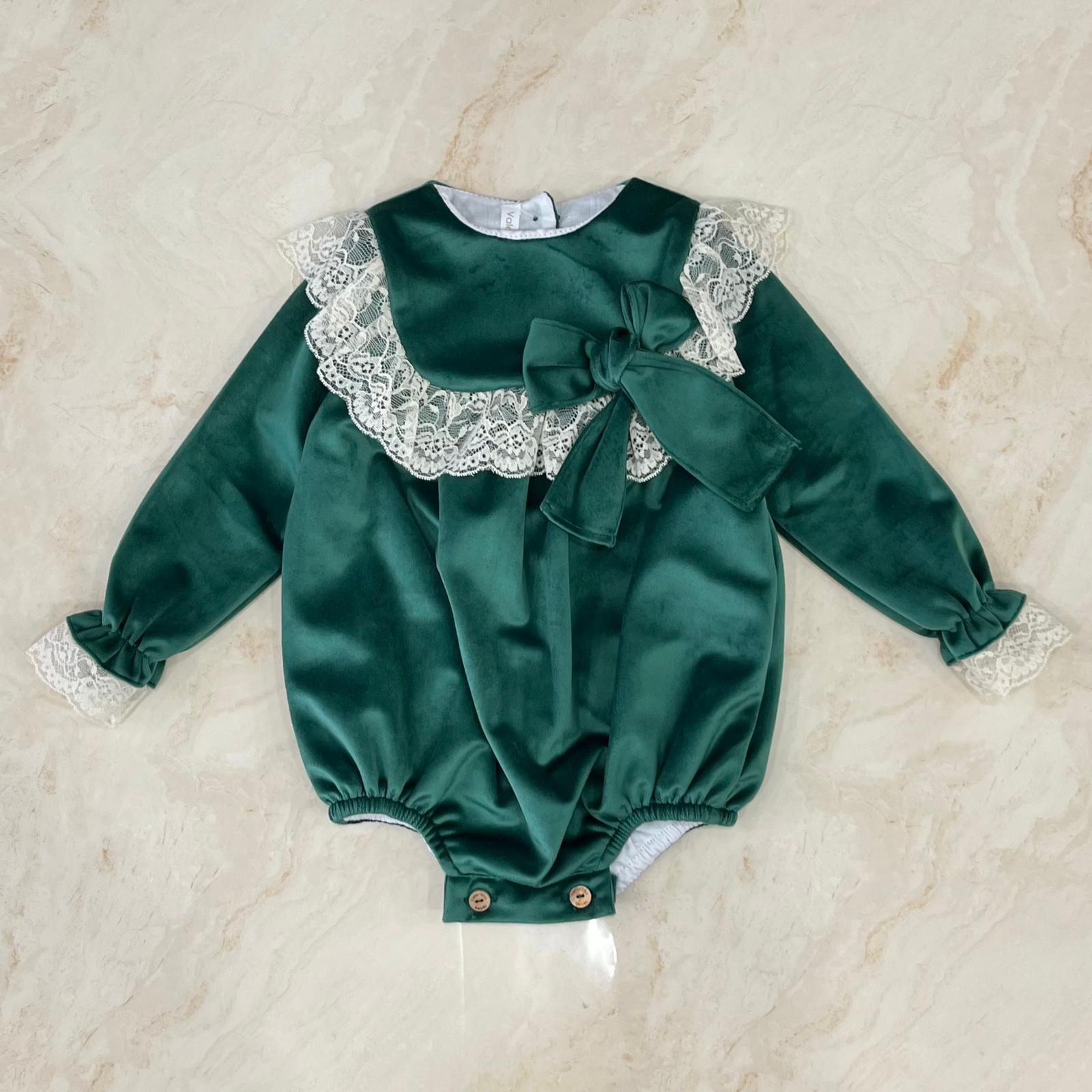 Valentina Bebès Pagliaccetto in Velluto - Anima Kids