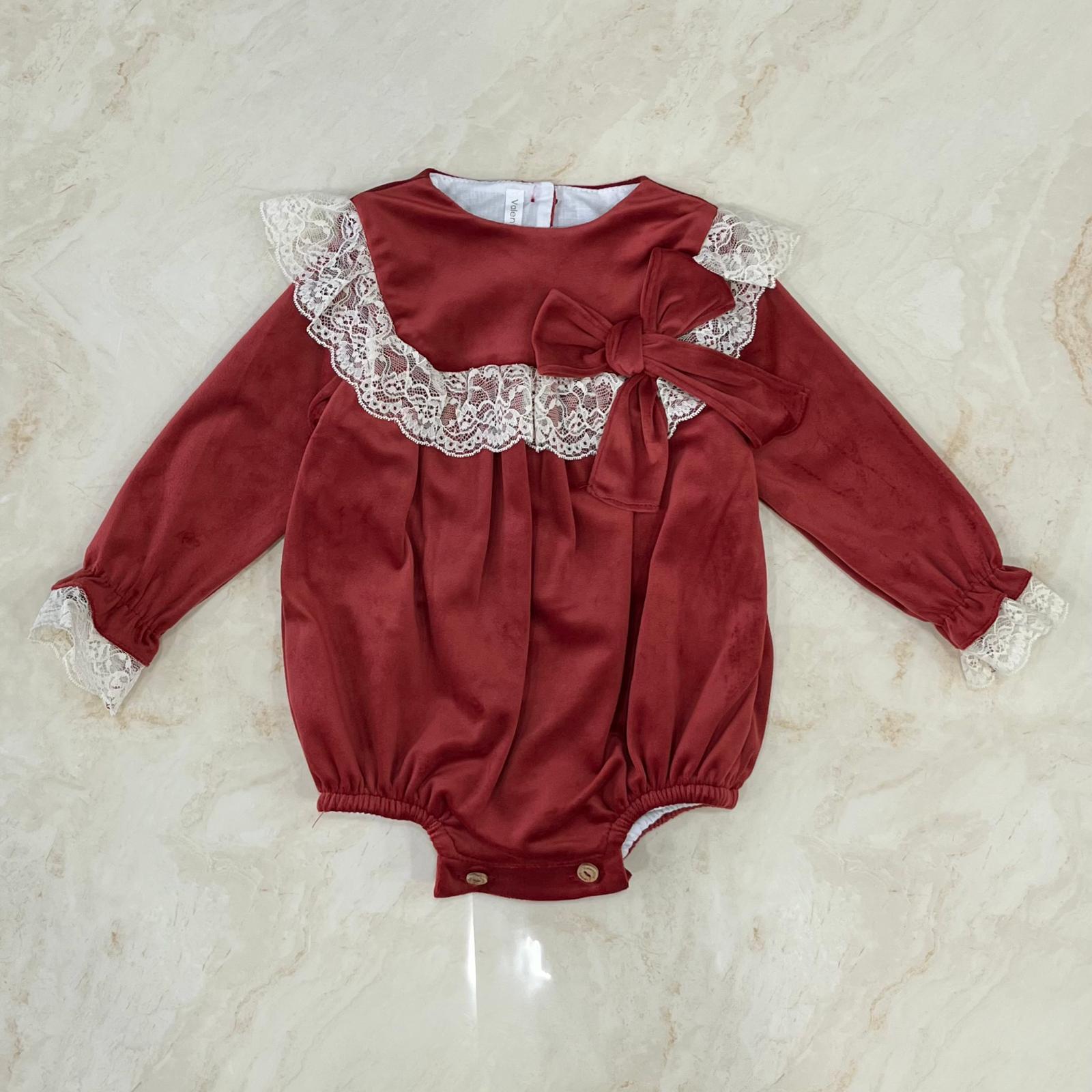 Valentina Bebès Pagliaccetto in Velluto - Anima Kids