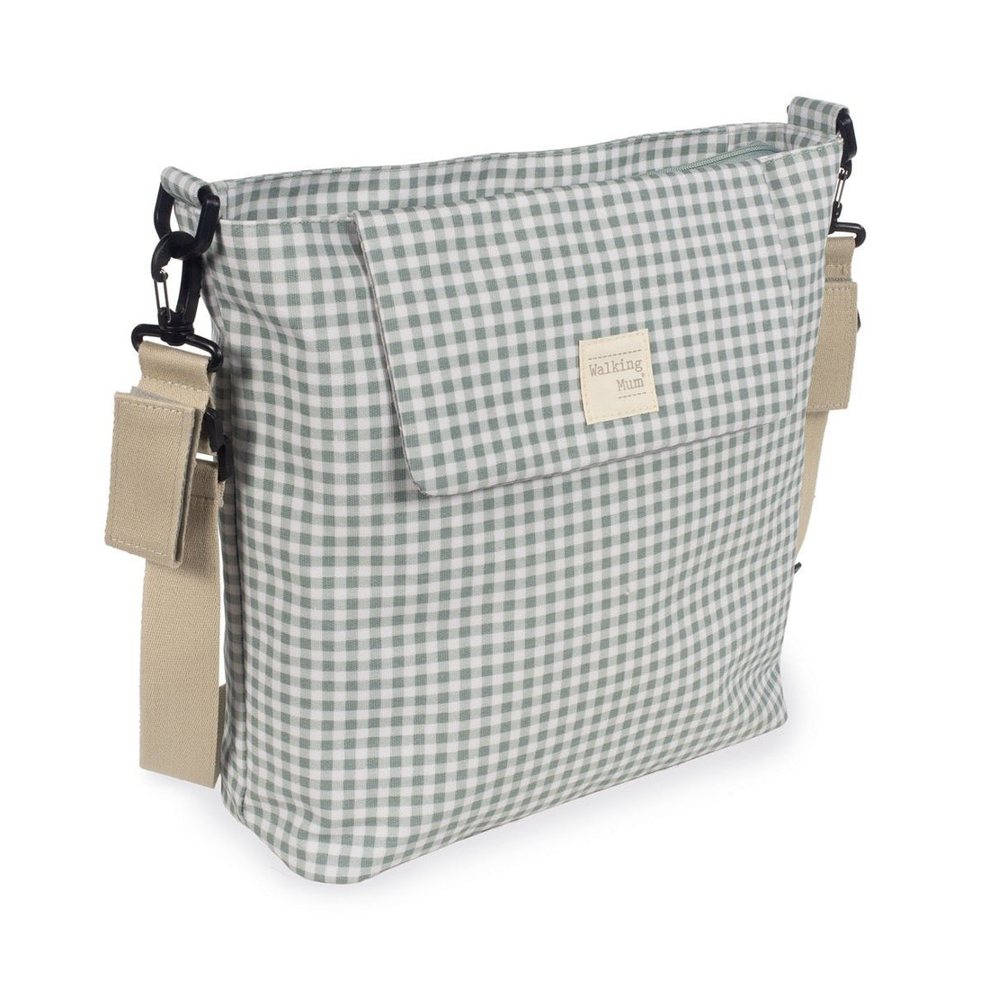 Walking Mum Borsa fasciatoio I Love Vichy - Anima Kids