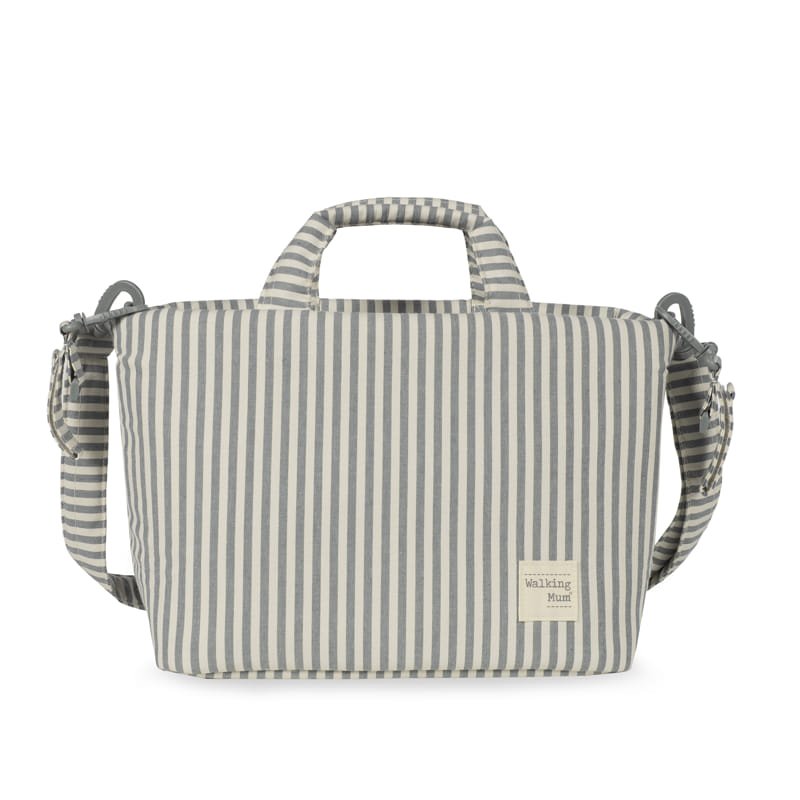 Walking Mum Borsa Fasciatoio Pralinè Strips Matcha - Anima Kids
