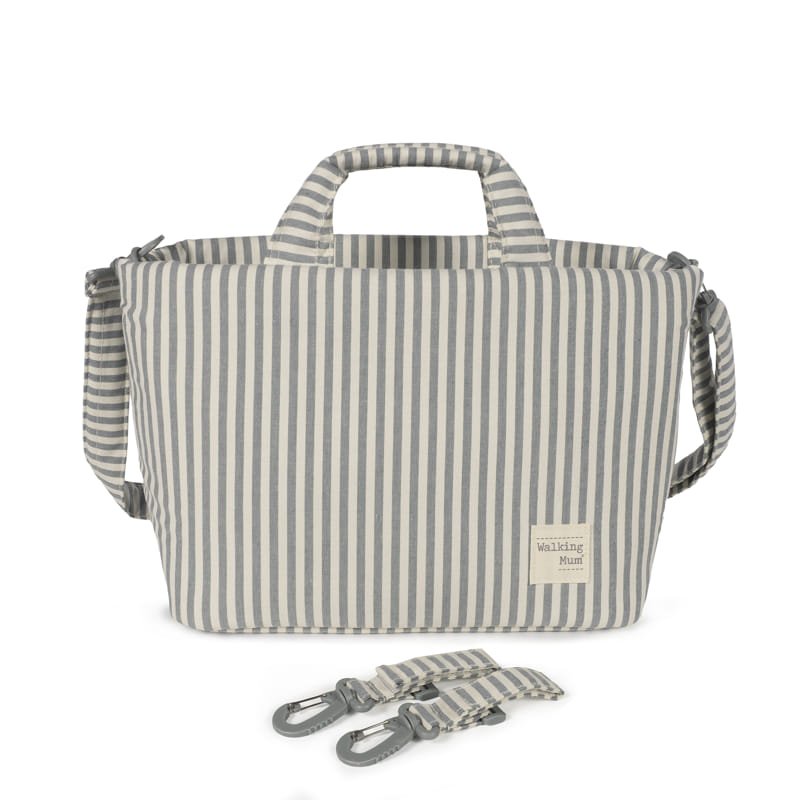 Walking Mum Borsa Fasciatoio Pralinè Strips Matcha - Anima Kids