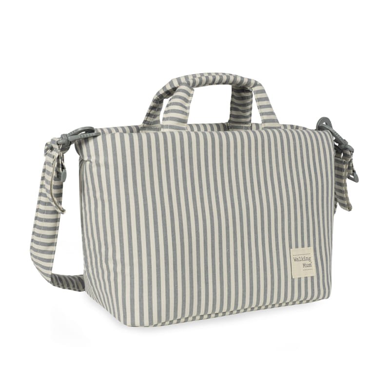 Walking Mum Borsa Fasciatoio Pralinè Strips Matcha - Anima Kids