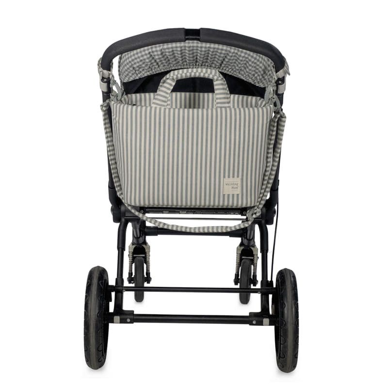Walking Mum Borsa Fasciatoio Pralinè Strips Matcha - Anima Kids