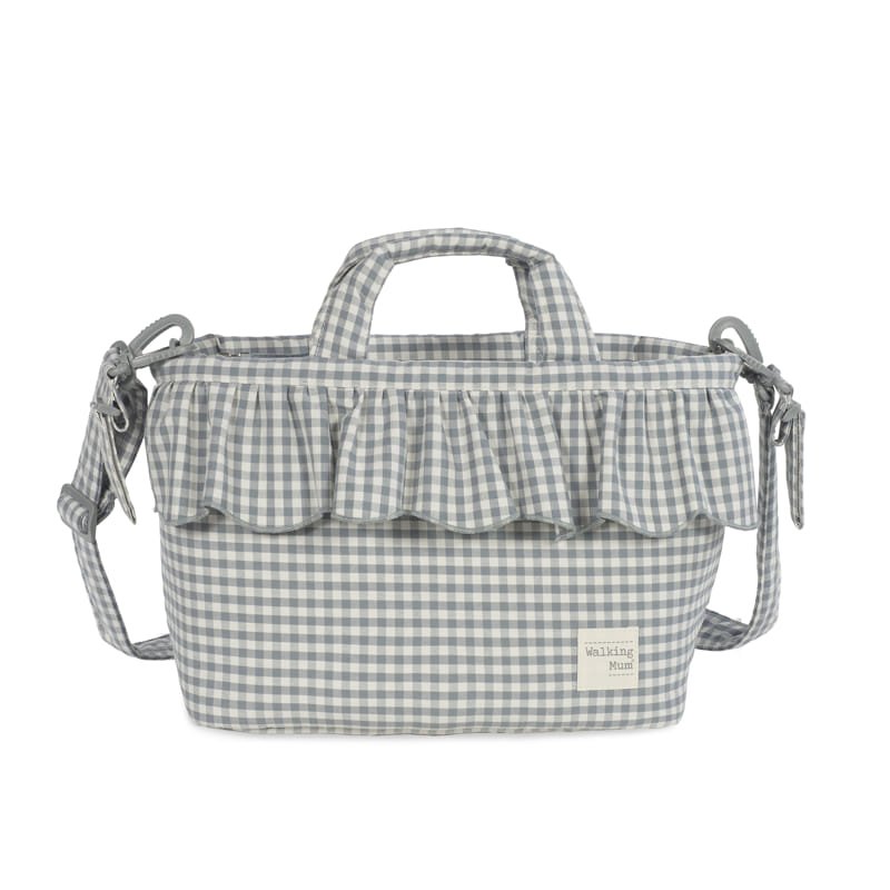 Walking Mum Borsa Fasciatoio Pralinè Vichy Matcha - Anima Kids
