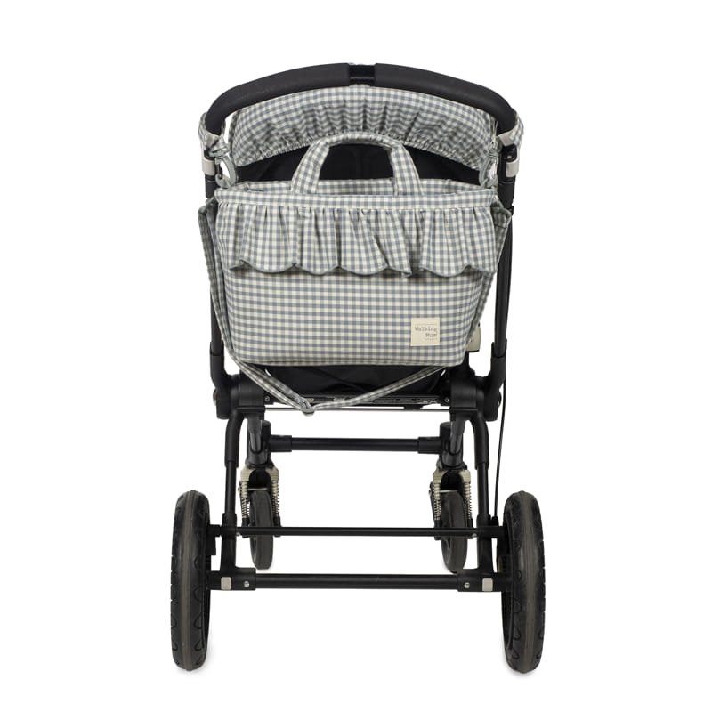 Walking Mum Borsa Fasciatoio Pralinè Vichy Matcha - Anima Kids