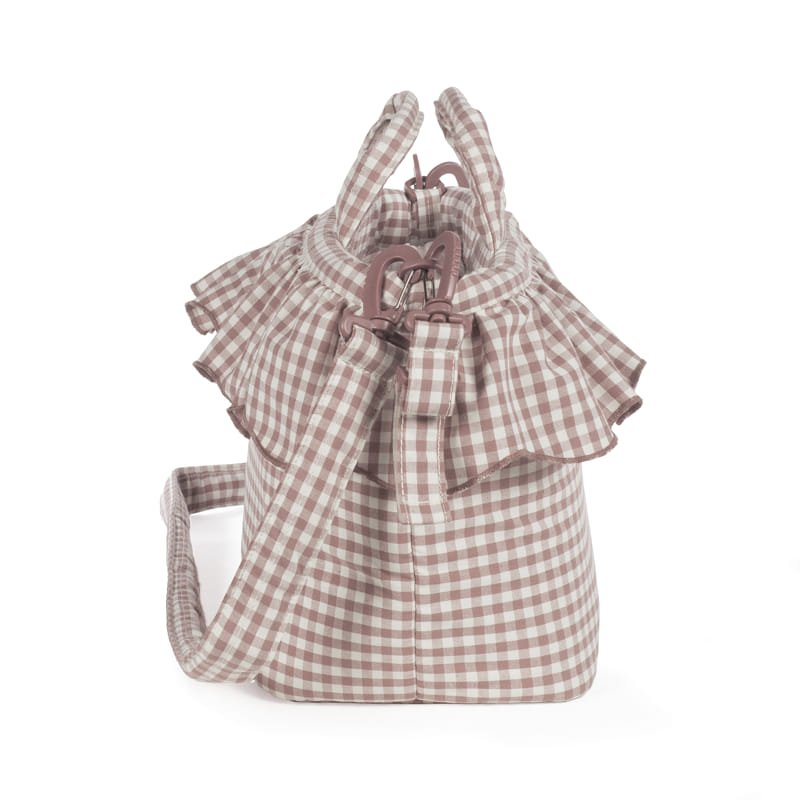 Walking Mum Borsa Fasciatoio Pralinè Vichy Moka - Anima Kids