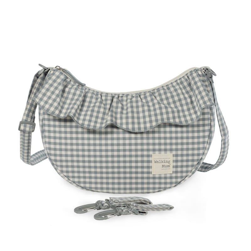 Walking Mum Borsa Gondola Pralinè Vichy Matcha - Anima Kids