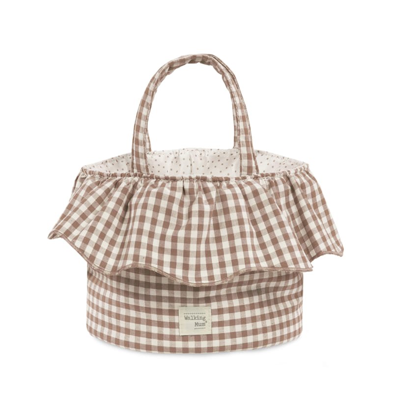 Walking Mum Organizer Pralinè Vichy Moka - Anima Kids
