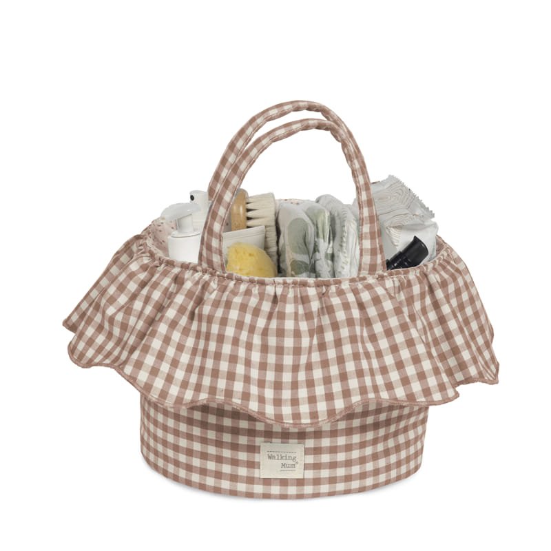 Walking Mum Organizer Pralinè Vichy Moka - Anima Kids