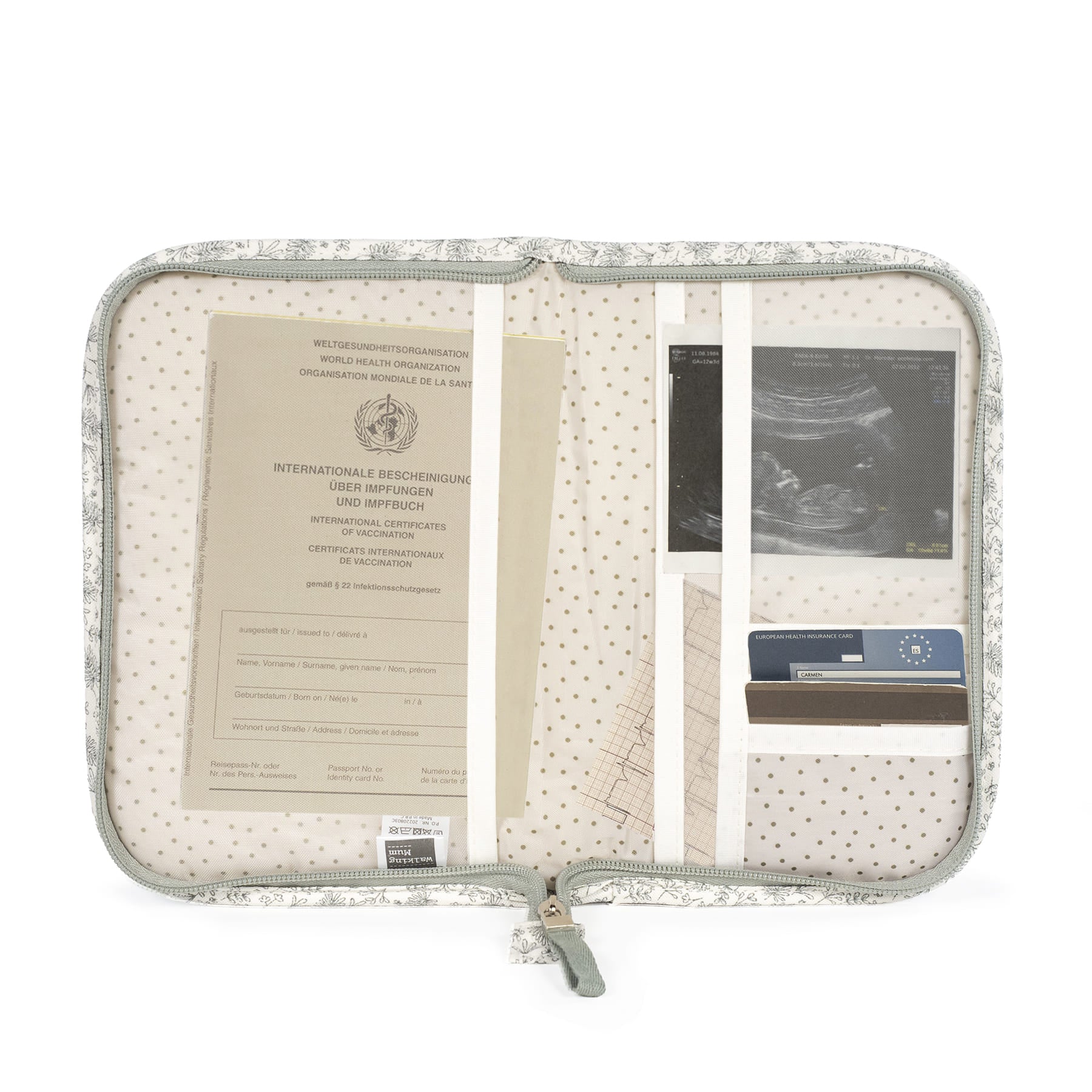 Walking Mum Portadocumenti Gala Mint - Anima Kids