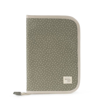 Walking Mum Portadocumenti Pois Poppy Muschio - Anima Kids