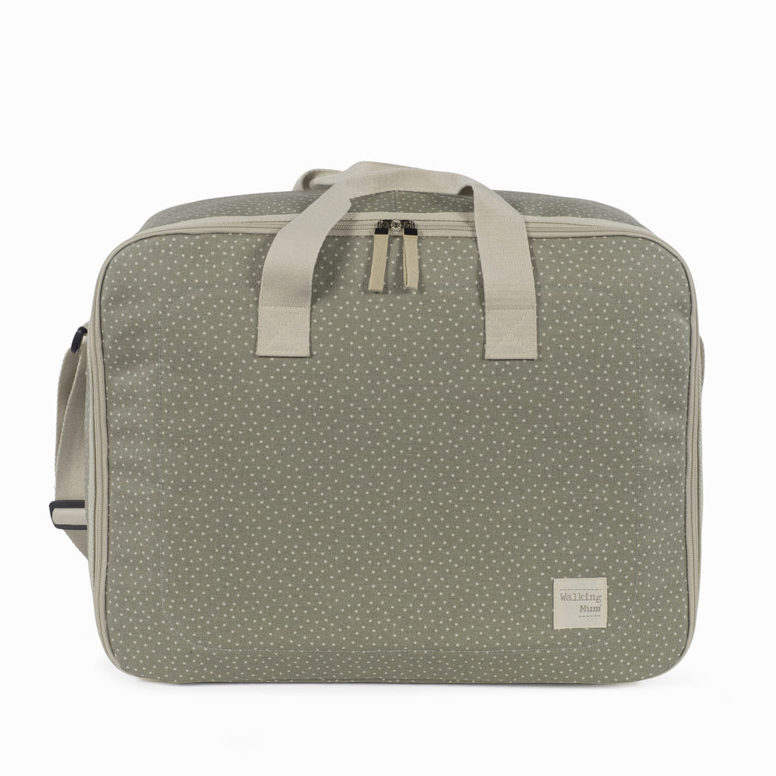 Walking Mum Valigia Pois Poppy Muschio - Anima Kids