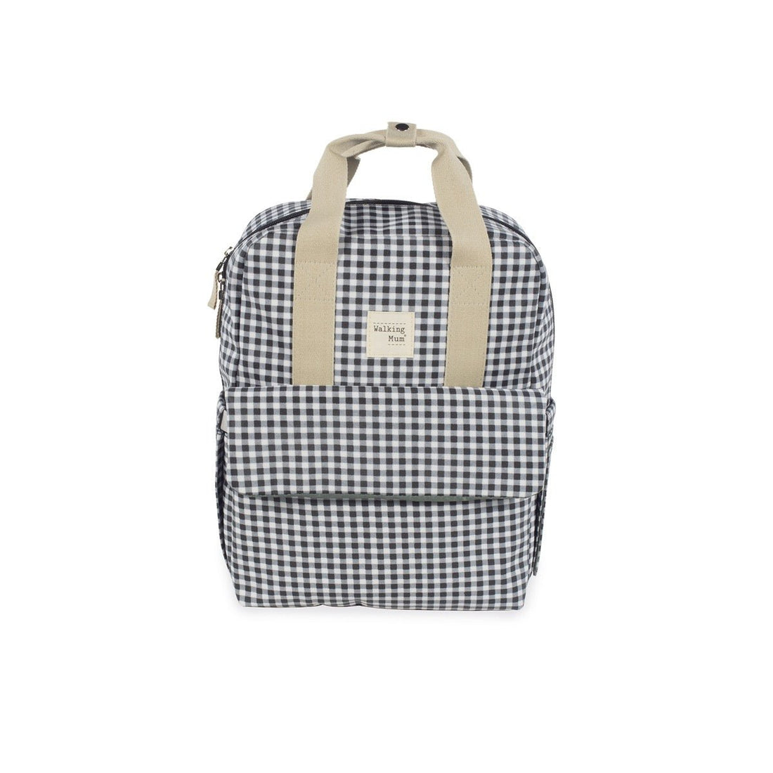 Walking Mum Zaino I love vichy black - Anima Kids