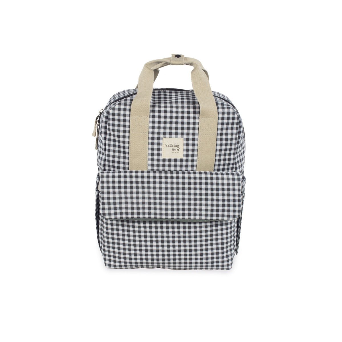 Walking Mum Zaino I love vichy black - Anima Kids