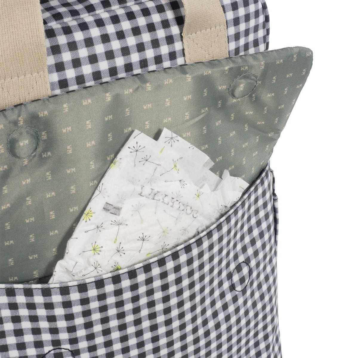 Walking Mum Zaino I love vichy black - Anima Kids