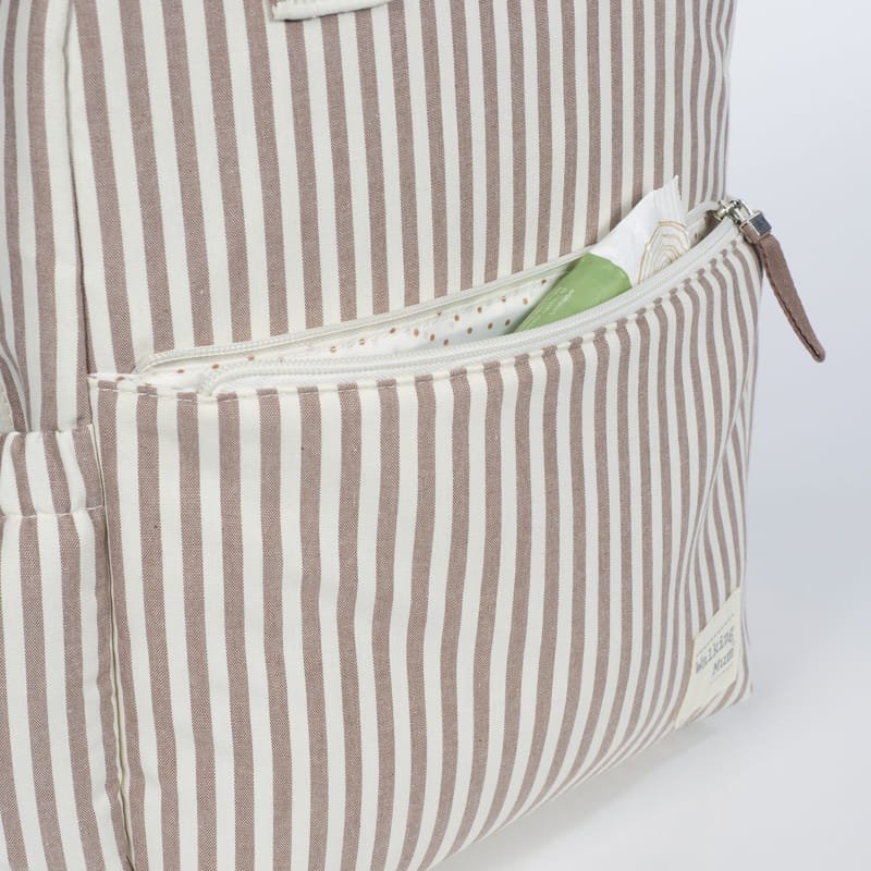 Walking Mum Zaino Pralinè Strips Matcha - Anima Kids