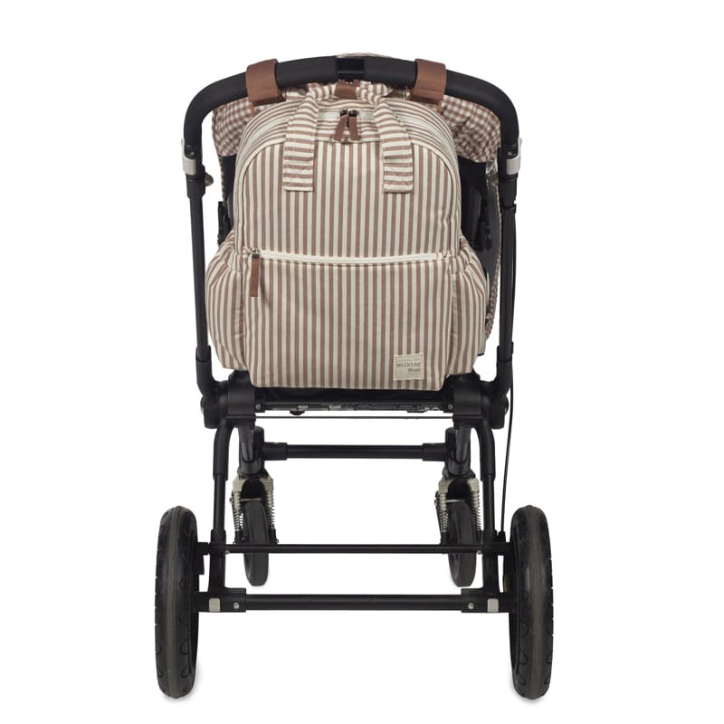 Walking Mum Zaino Pralinè Strips Matcha - Anima Kids