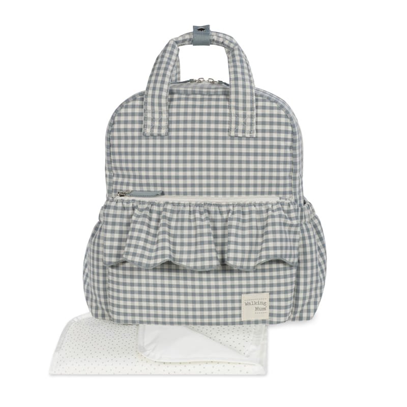 Walking Mum Zaino Pralinè Vichy Matcha - Anima Kids