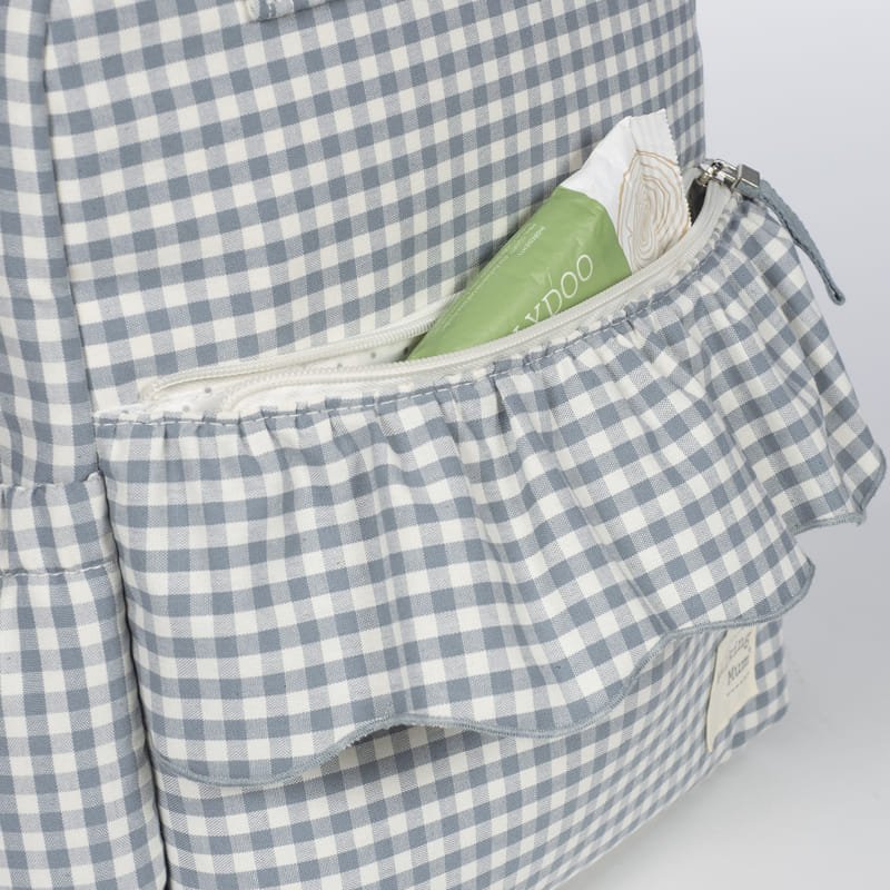 Walking Mum Zaino Pralinè Vichy Matcha - Anima Kids