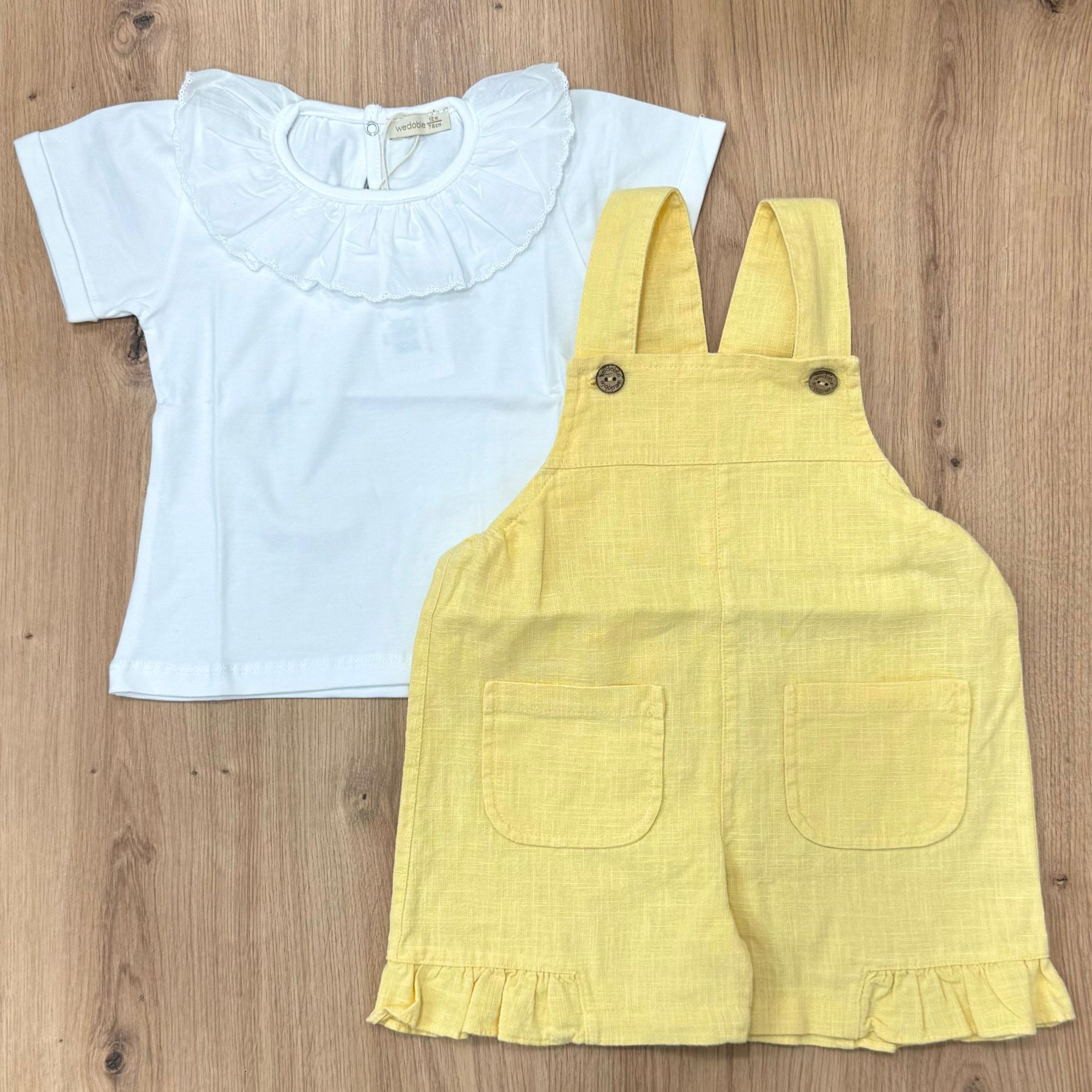 Wedoble Salopette con t-shirt - Anima Kids