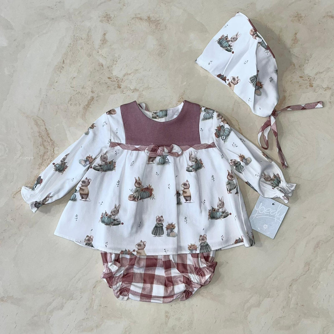 Yoedu Completino con Cuffia Animaletti - Anima Kids