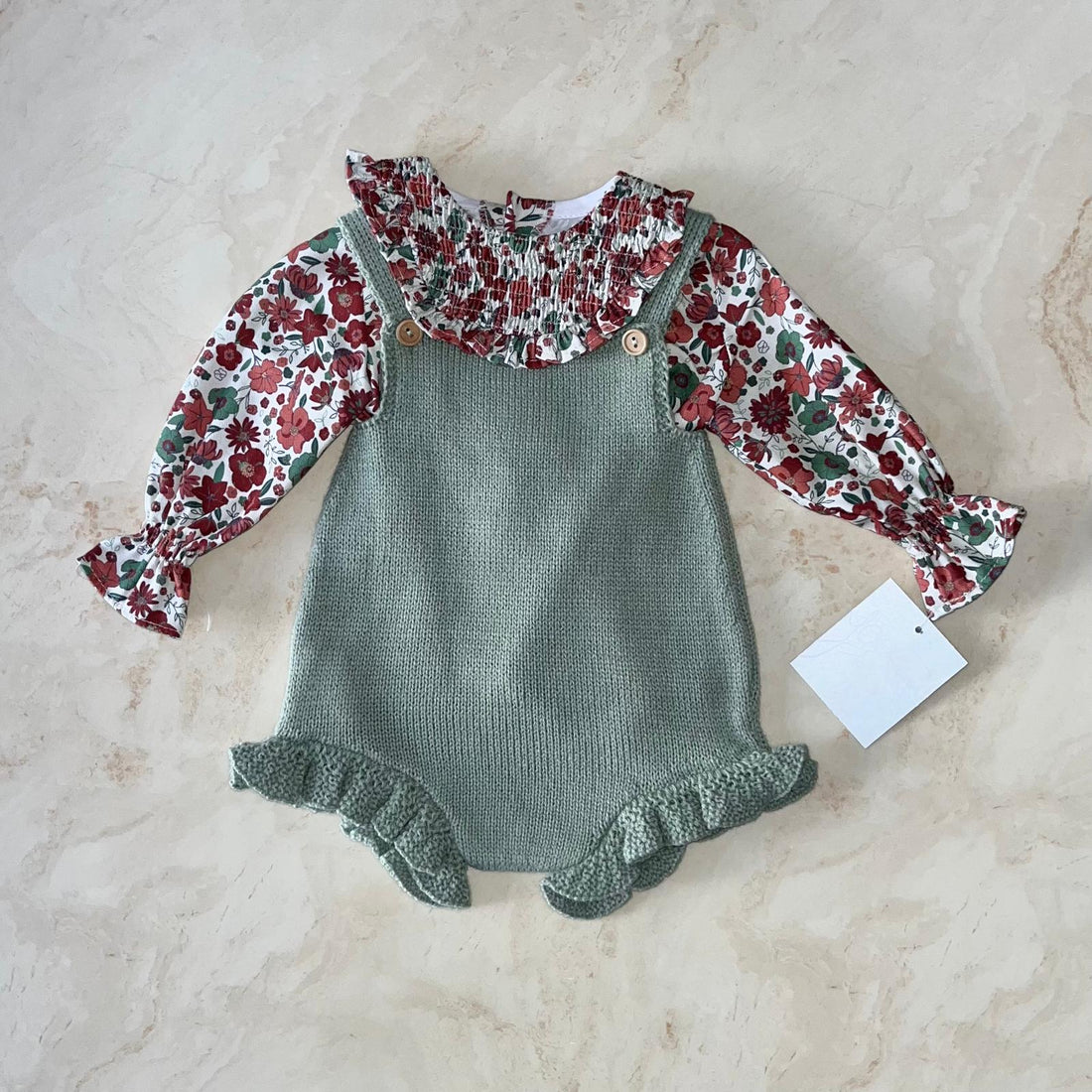 Yoedu Salopette e camicina Floreale - Anima Kids