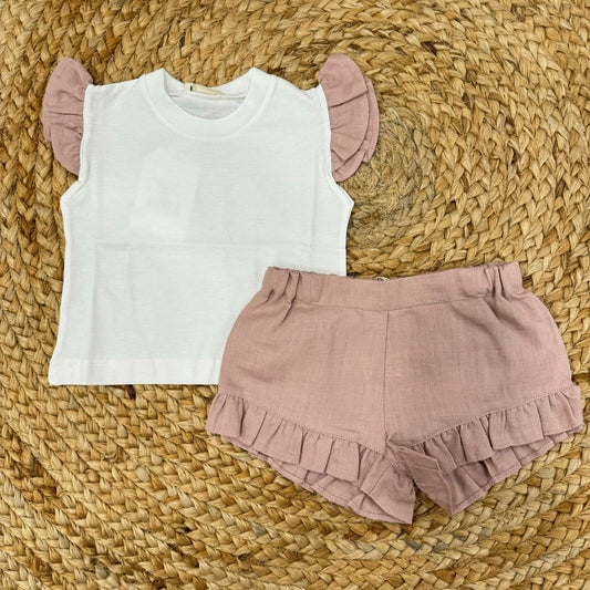 Baby Gi Linen and Cotton Set