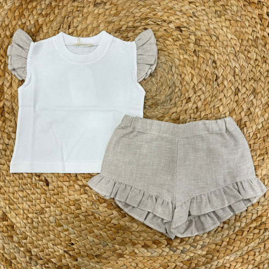 Baby Gi Linen and Cotton Set
