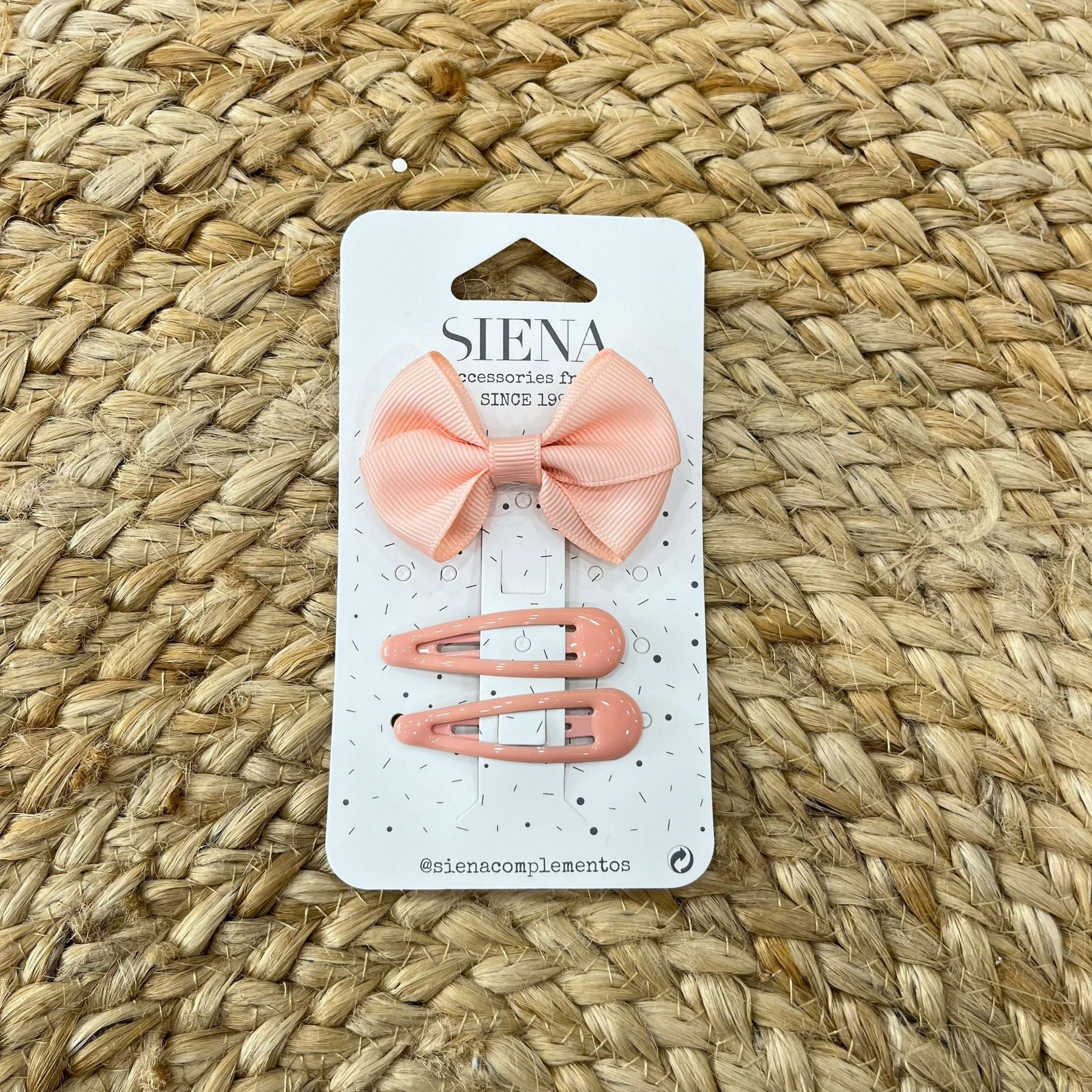Siena Set clip Con fiocco