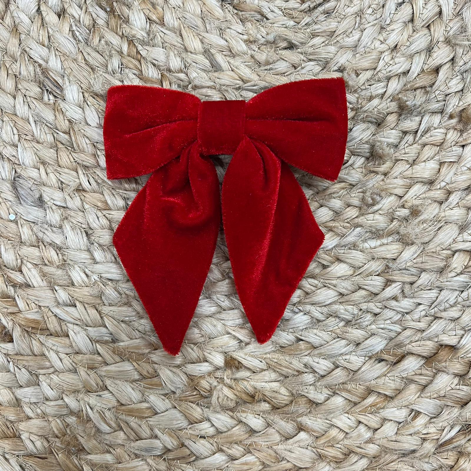 Siena Velvet Bow Clip
