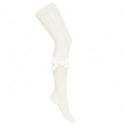 Condor Bow tights in velvet