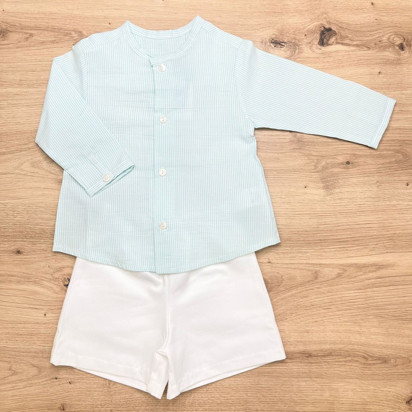 Mac Ilusion Striped shirt and shorts