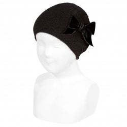 Condor Hats Velvet Bow