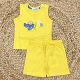 Melby Airplane T-shirt and shorts
