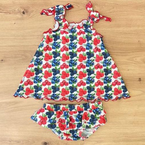Paradise Beachwear Swimwear Blueberries