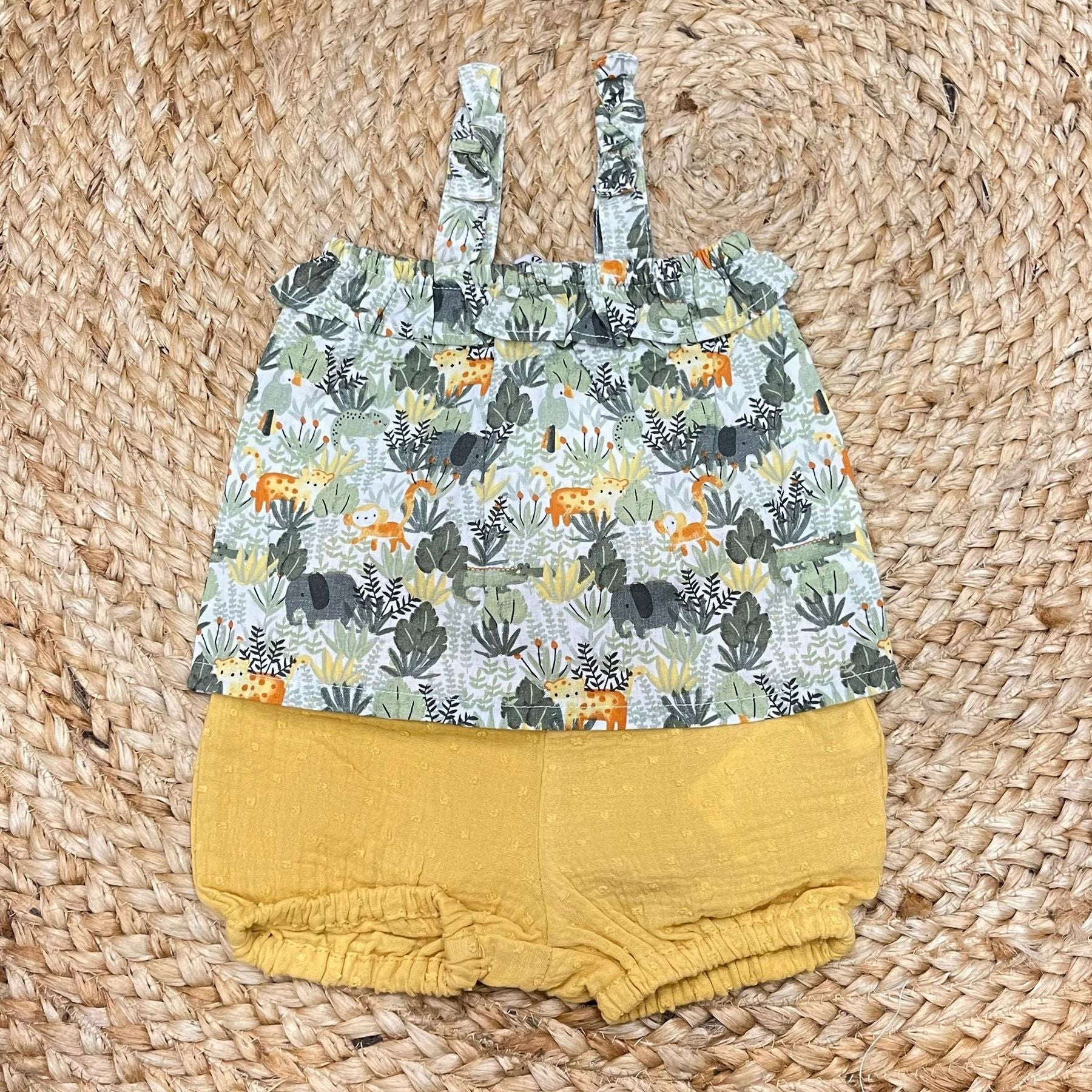 Losan Safari T-shirt and culottes