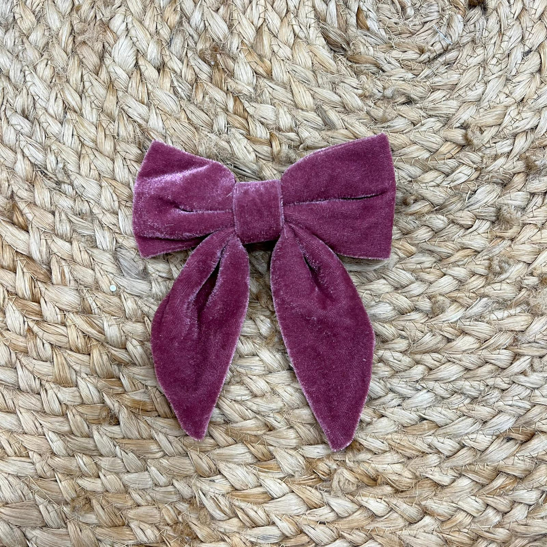 Siena Velvet Bow Clip