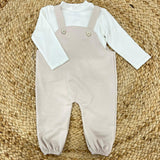 The Dungarees Layette with T-shirt