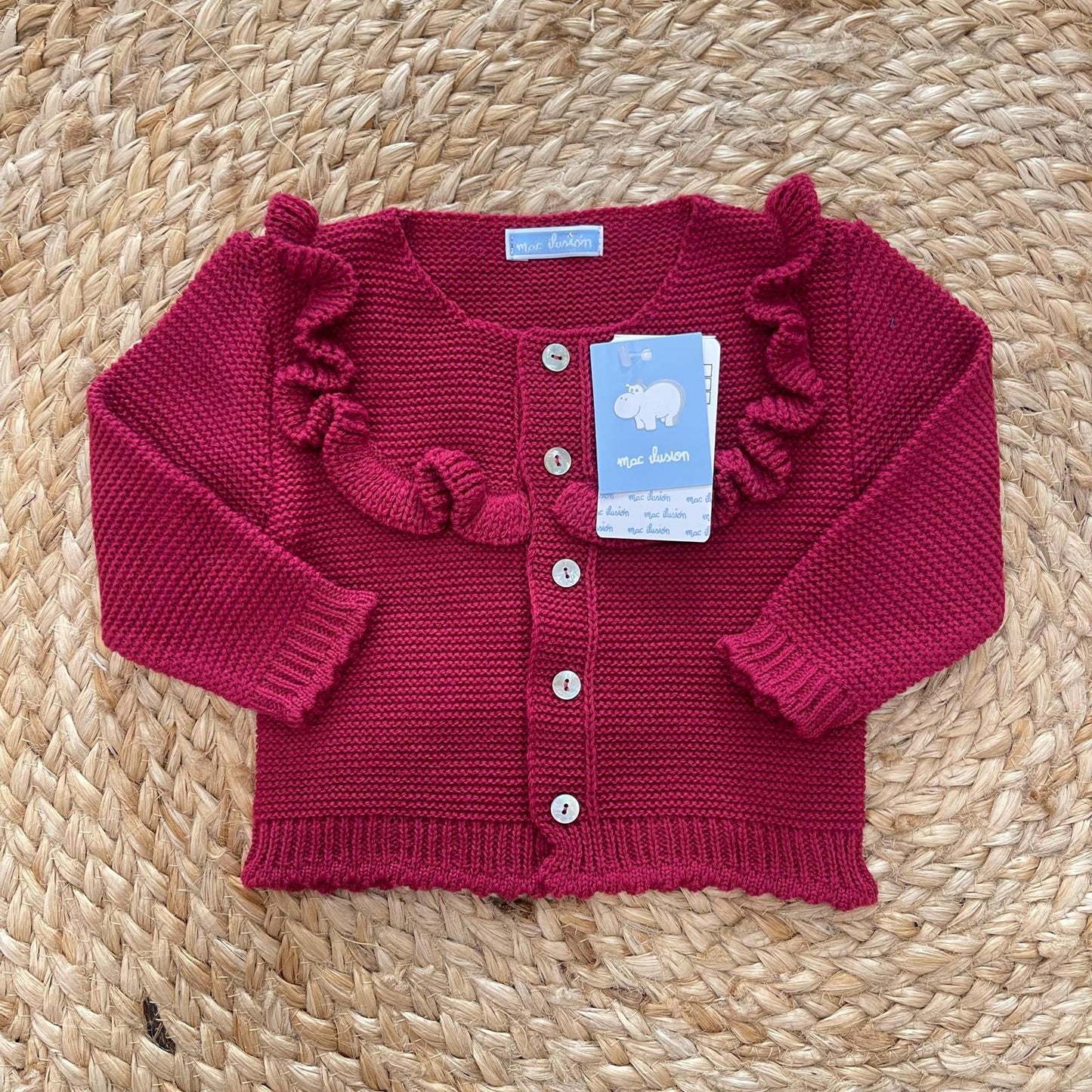 Mac Ilusion Cardigan Rouches