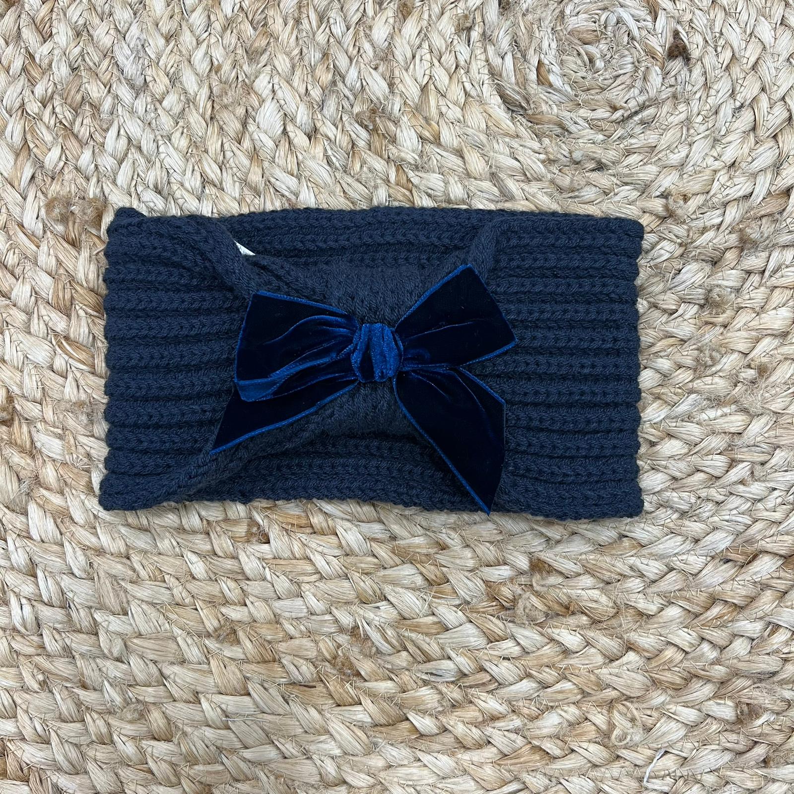 Condor Velvet Bow Headband