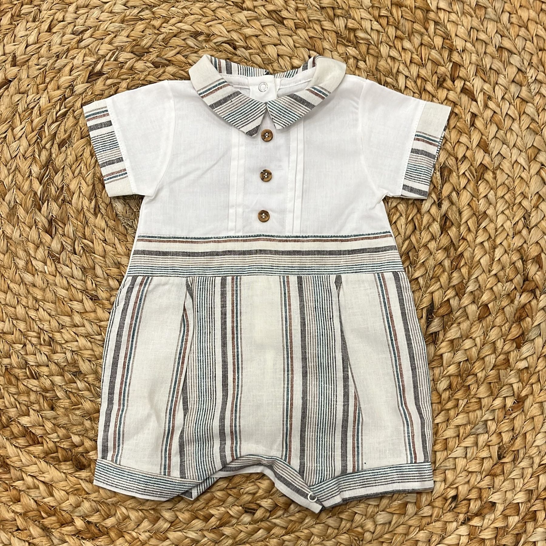 BabyVip Striped Romper
